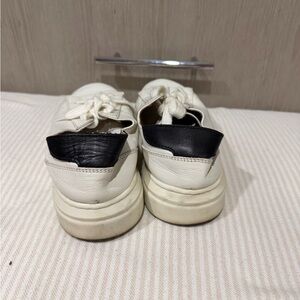 Zara Cream and Black Sneakers